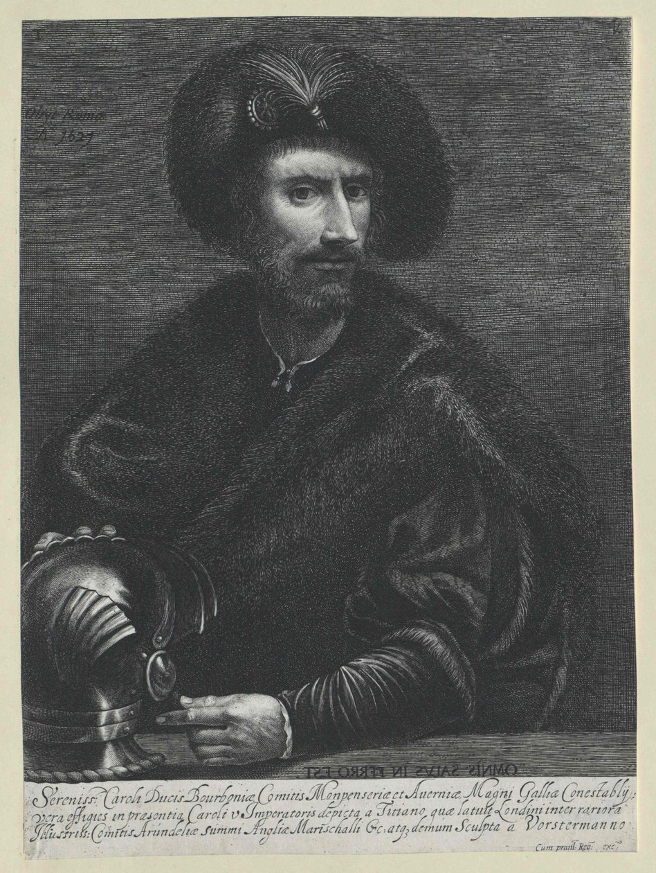 Karl greve Montpensier av Artist Unknown