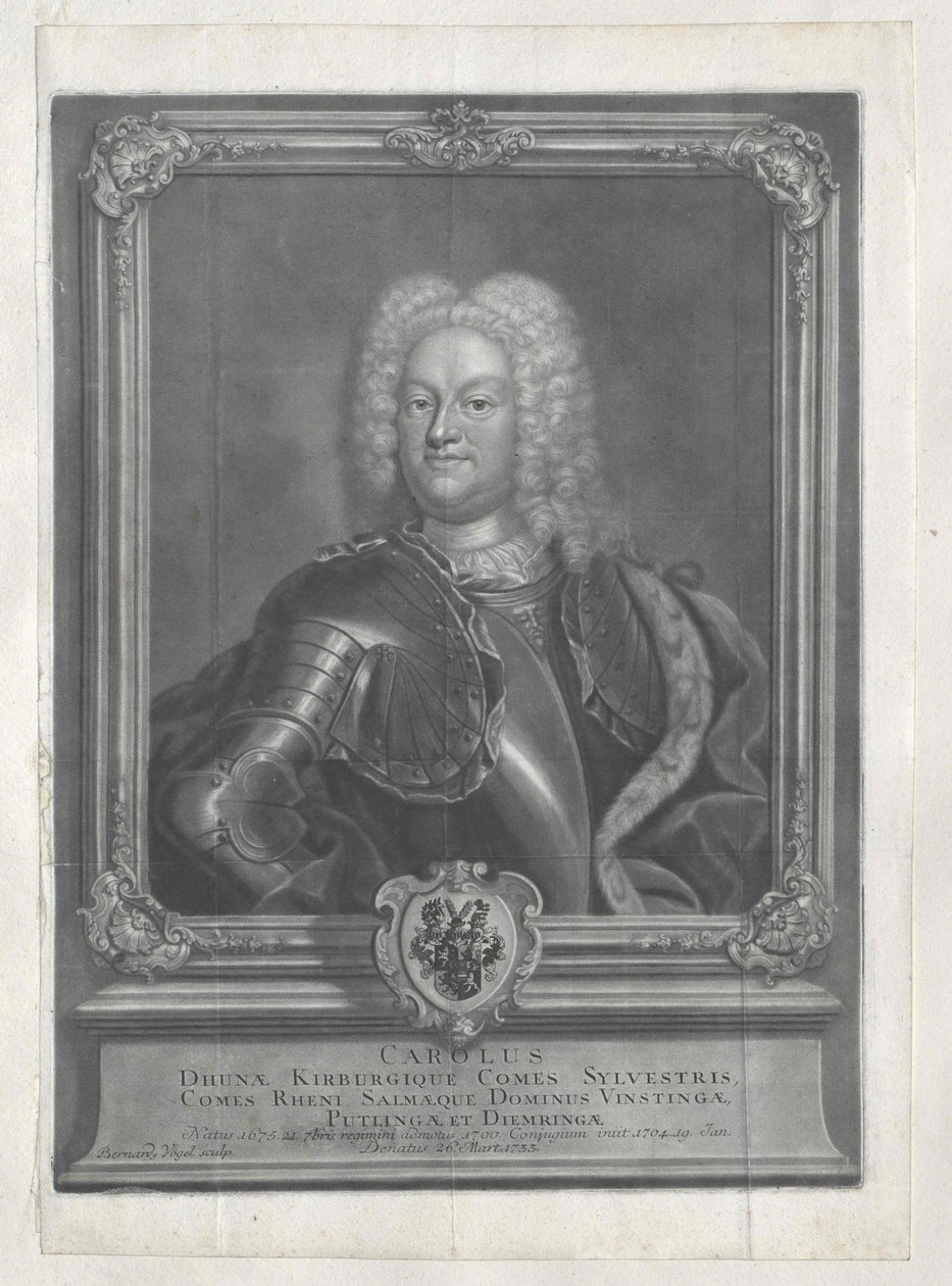 Karl von Salm av Artist Unknown