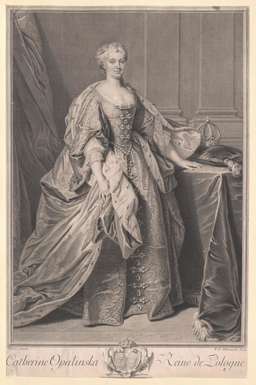 Katharina Opalinska av Artist Unknown