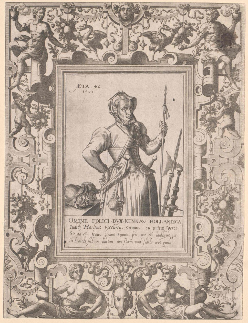 Kenau Simonsz Hasselaer av Artist Unknown
