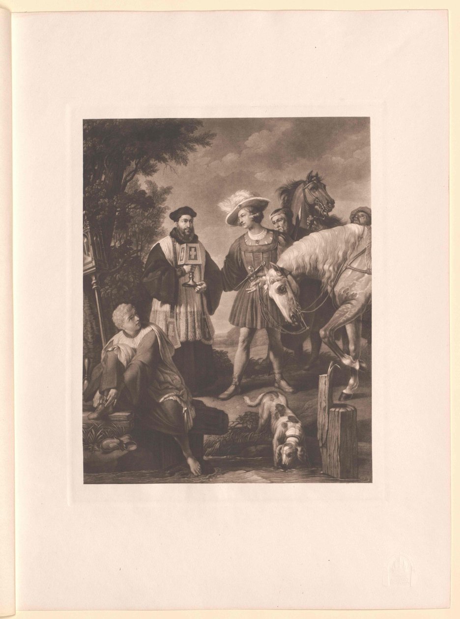 Kung Rudolf I av Habsburg av Artist Unknown