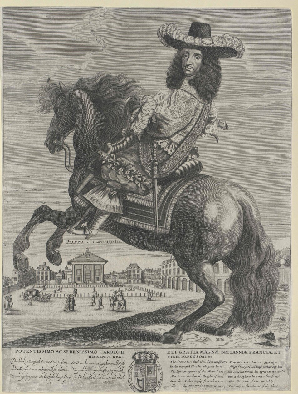 Kung av England Karl II av Artist Unknown