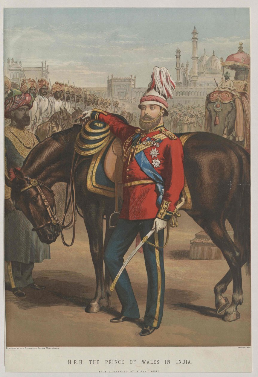 Kung av England Eduard VII av Artist Unknown