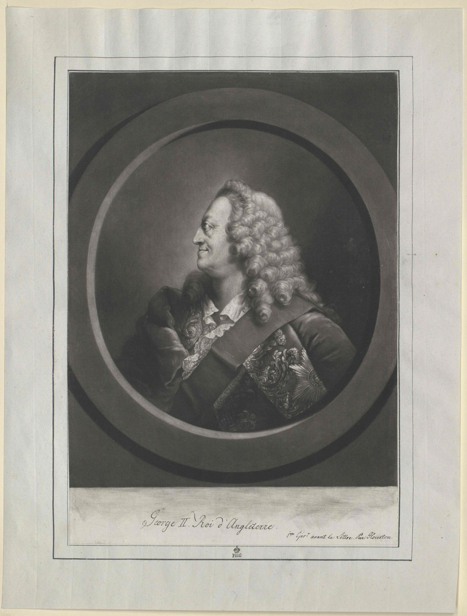 Kung av England Kurfurste av Hannover George II av Artist Unknown