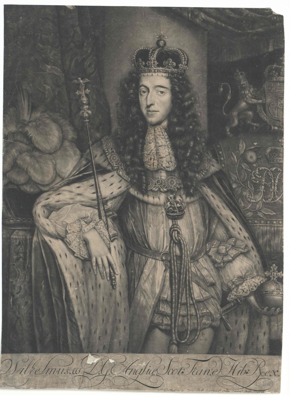 Kung av England Wilhelm III av Artist Unknown