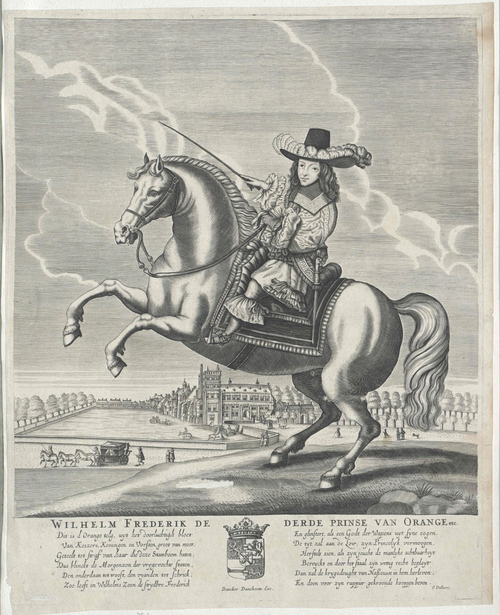 Kung av England Wilhelm III av Artist Unknown