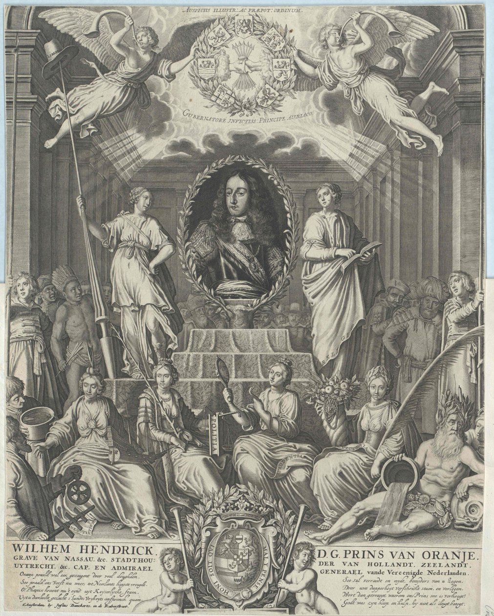 Kung av England William III av Artist Unknown