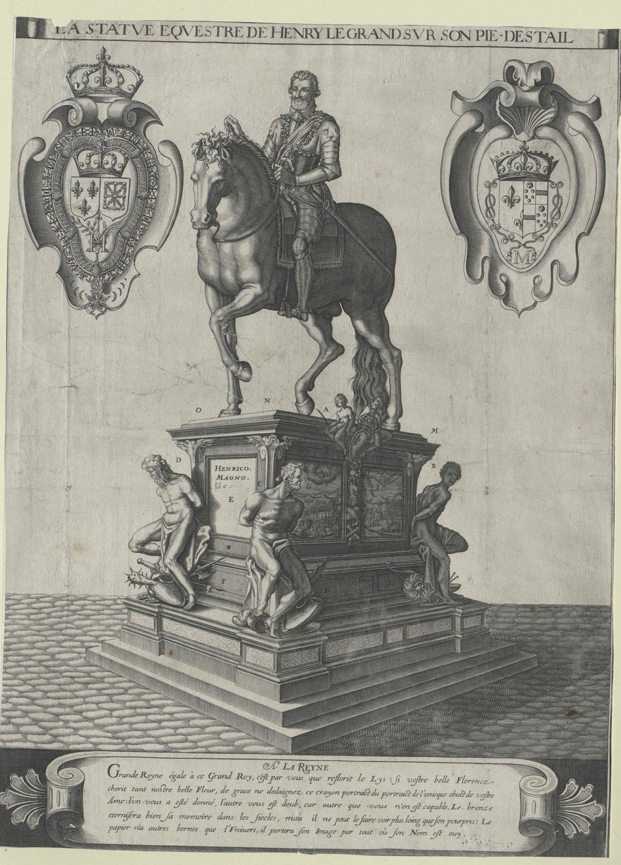 Kung av Frankrike Henrik IV av Artist Unknown