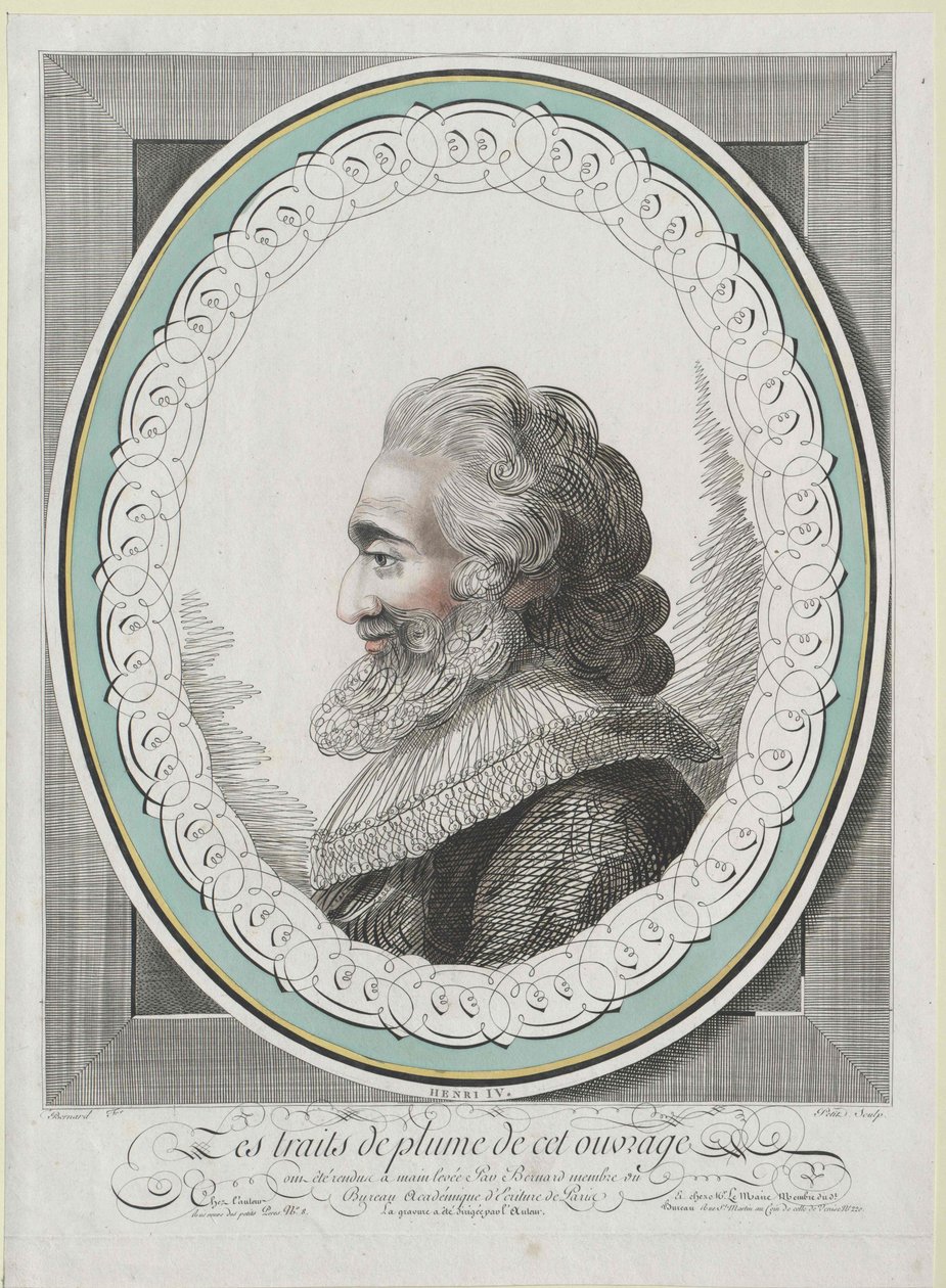 Kung av Frankrike Henrik IV av Artist Unknown