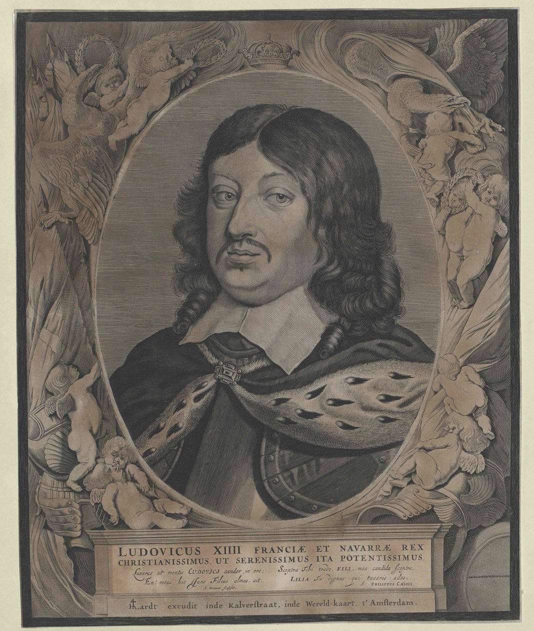 Kung av Frankrike Ludvig XIV av Artist Unknown