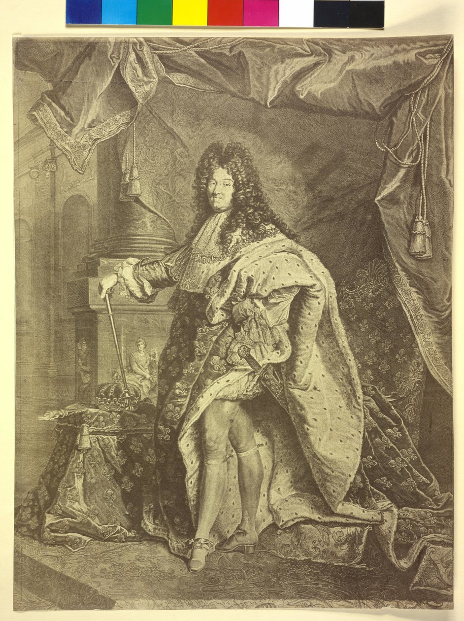 Kung av Frankrike Ludvig XIV av Artist Unknown