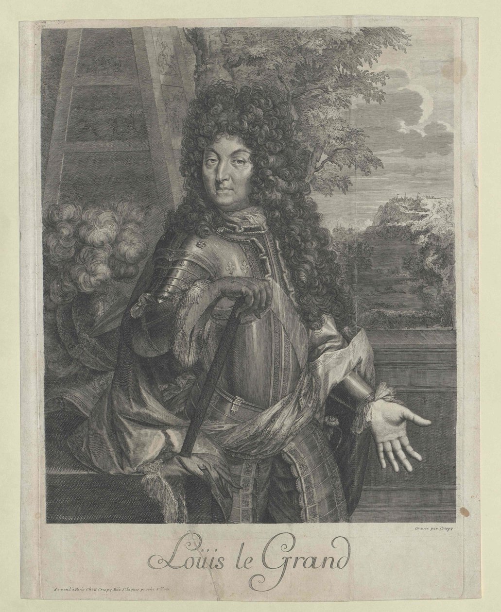 Kung av Frankrike Ludvig XIV av Artist Unknown