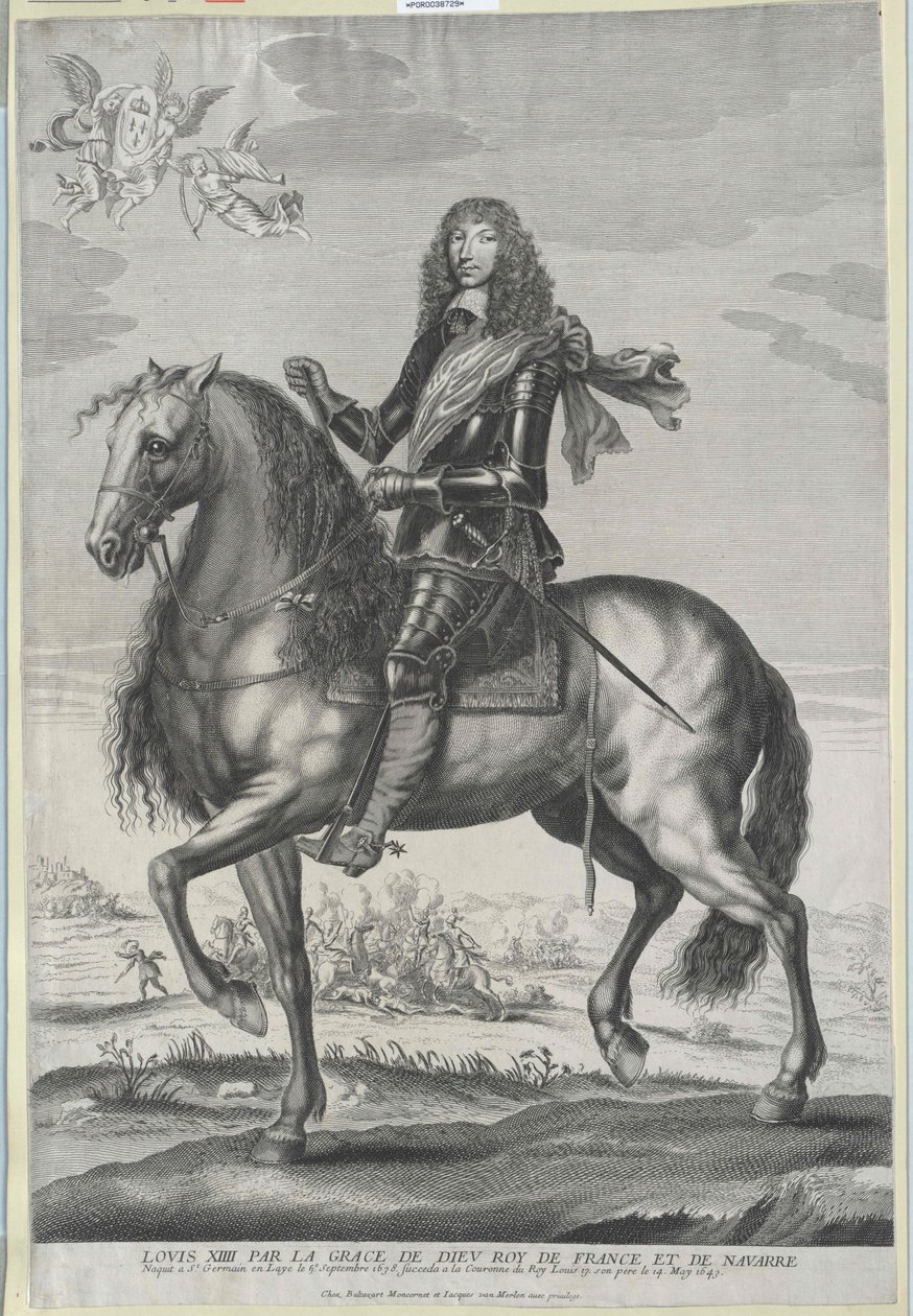 Kung av Frankrike Ludvig XIV av Artist Unknown