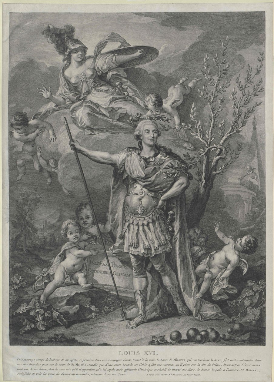 Kung av Frankrike Ludvig XVI av Artist Unknown
