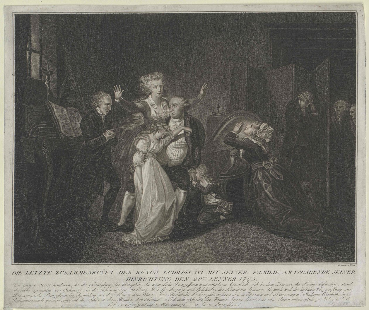Kung av Frankrike Ludvig XVI av Artist Unknown