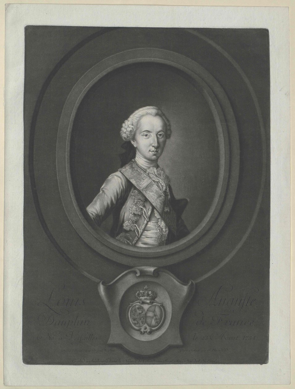 Kung av Frankrike Ludvig XVI av Artist Unknown