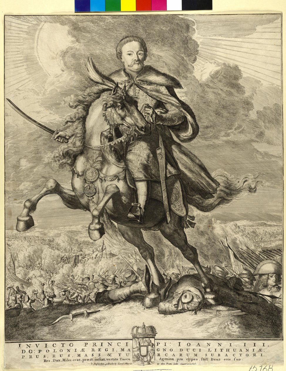 Kung av Polen Johann III Sobieski av Artist Unknown
