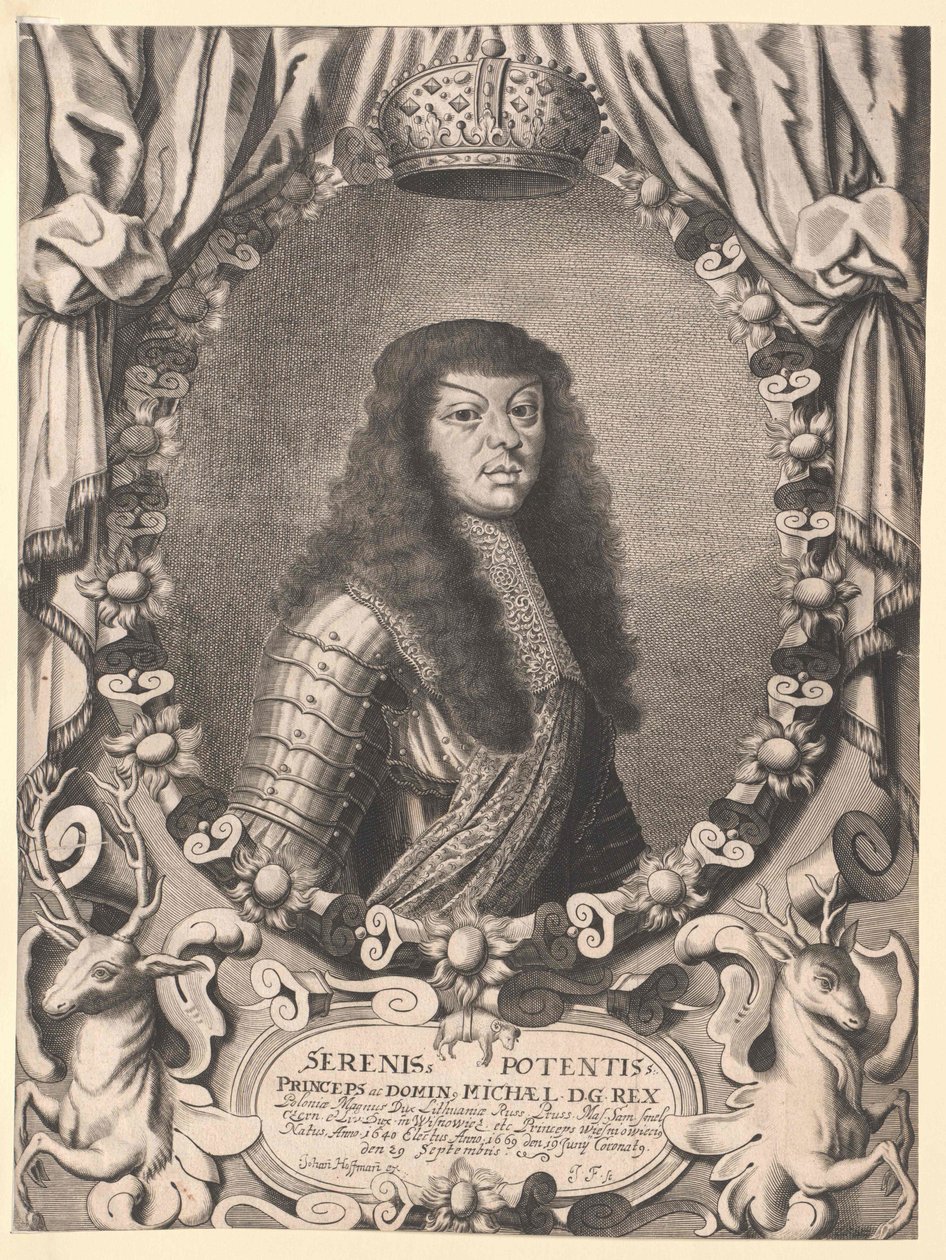 Kung av Polen Michael Thomas Wiesniowiecz av Artist Unknown