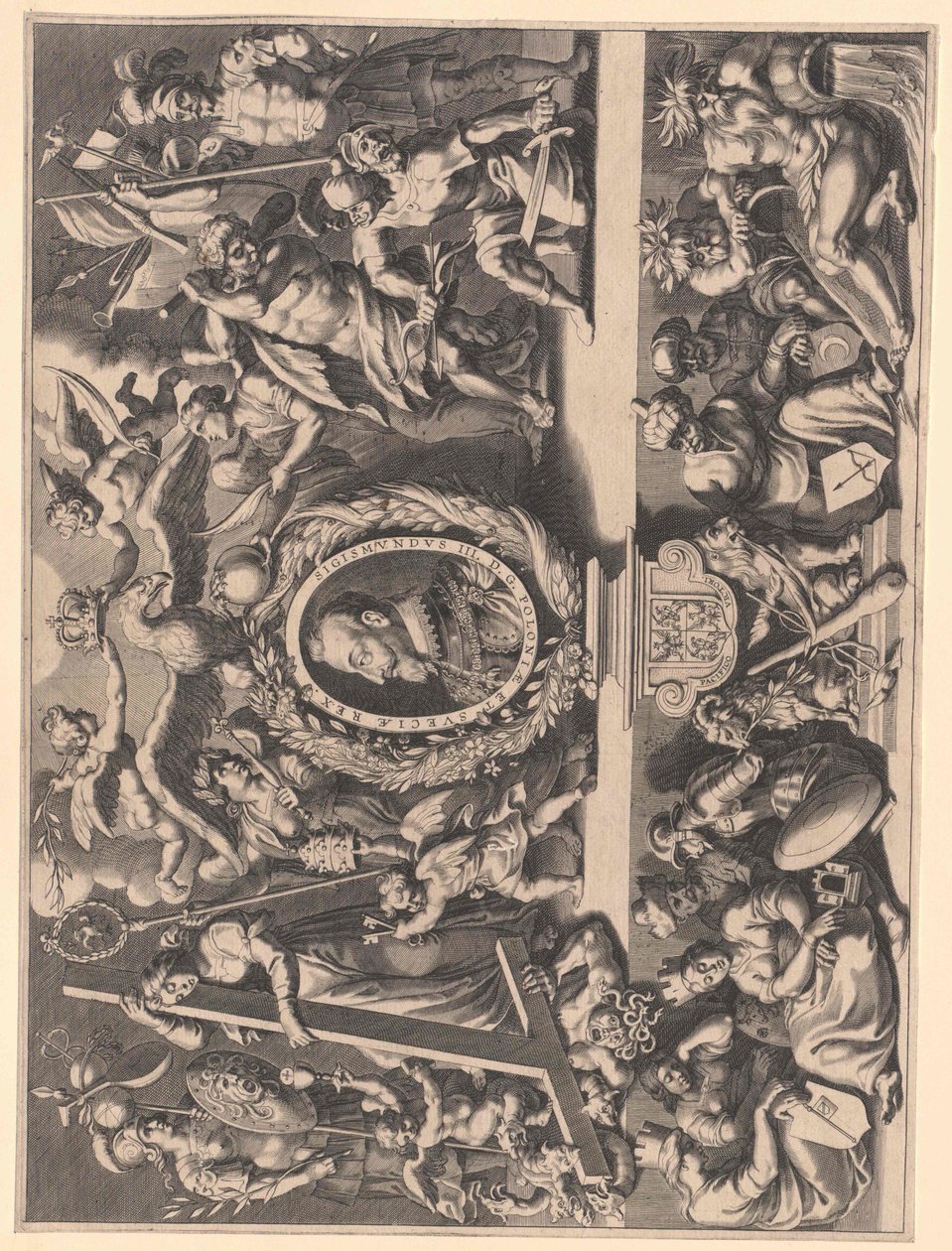 Kung av Polen Sigismund III av Artist Unknown