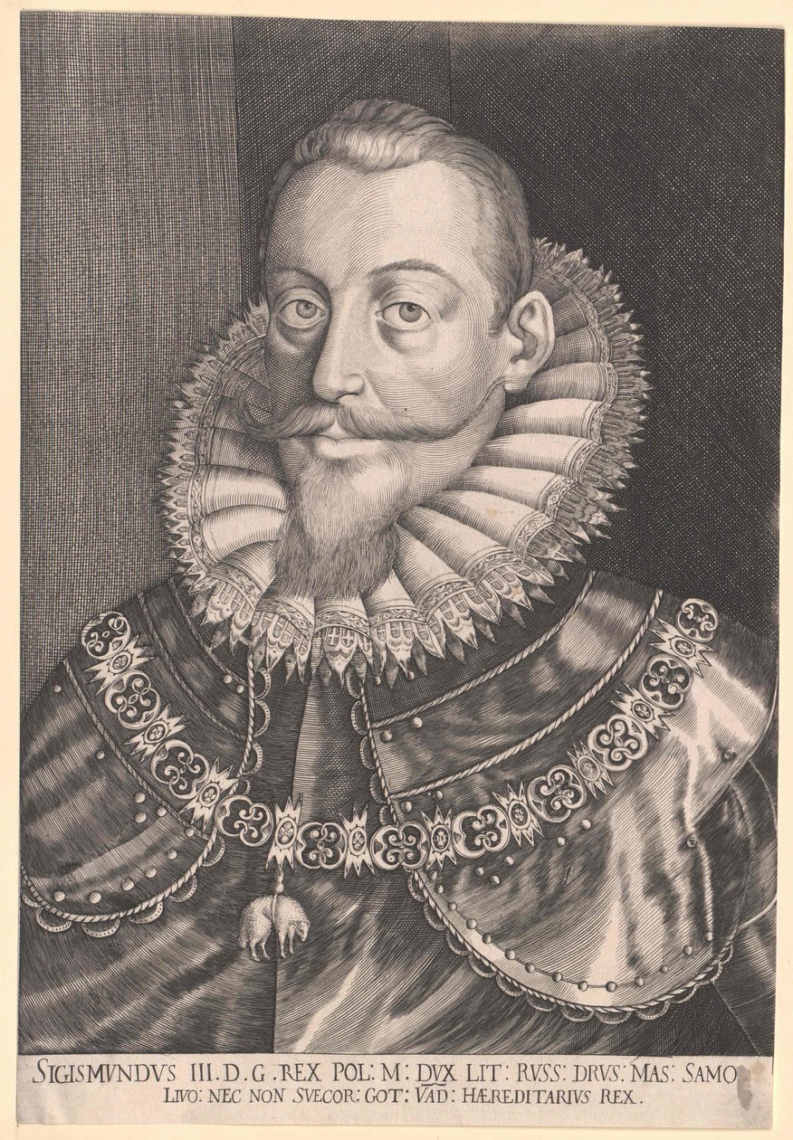 Kung av Polen Sigismund III av Artist Unknown