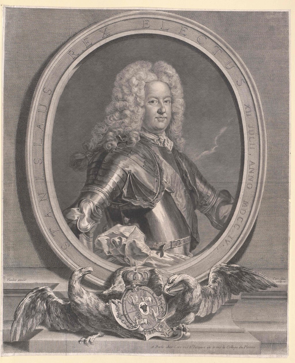 Kung av Polen Stanislaus I av Artist Unknown