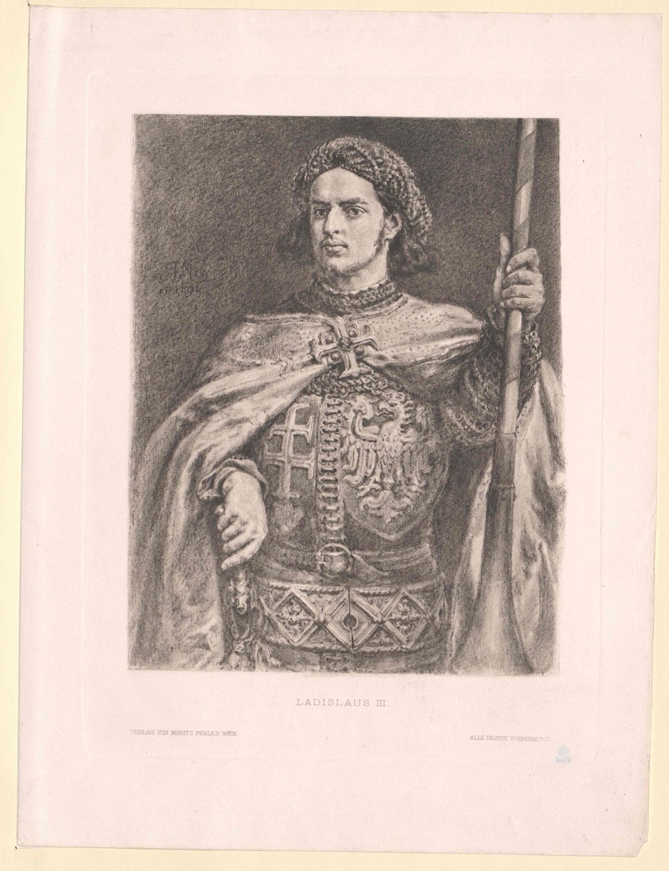 Kung av Polen Vladislav III av Artist Unknown