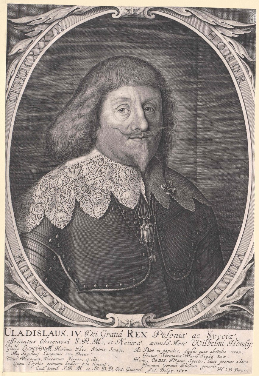 King of Poland Vladislav IV Sigismund av Artist Unknown