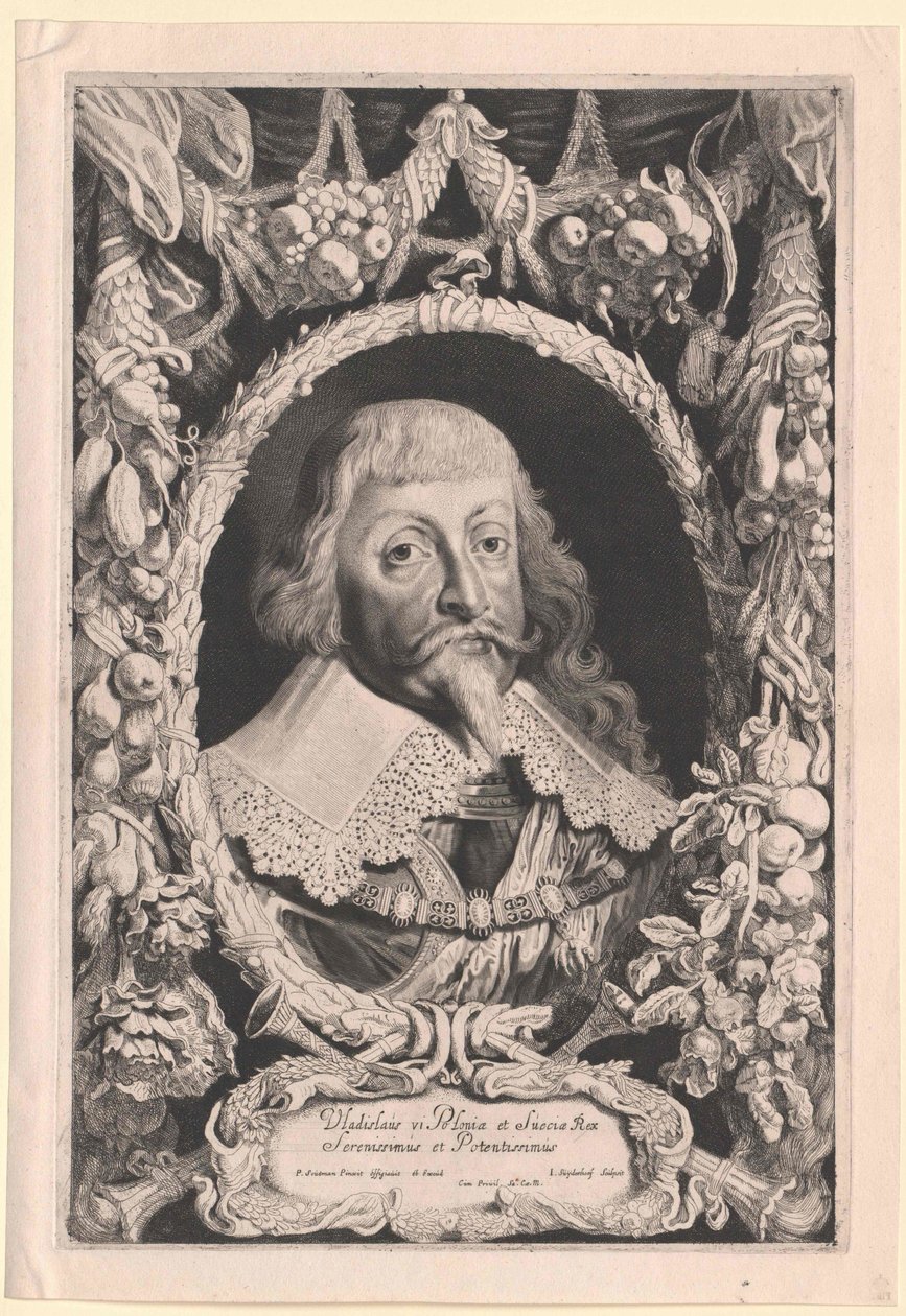 King of Poland Vladislav IV Sigismund av Artist Unknown