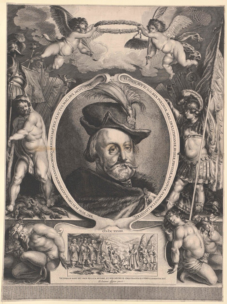 King of Poland Vladislav IV Sigismund av Artist Unknown