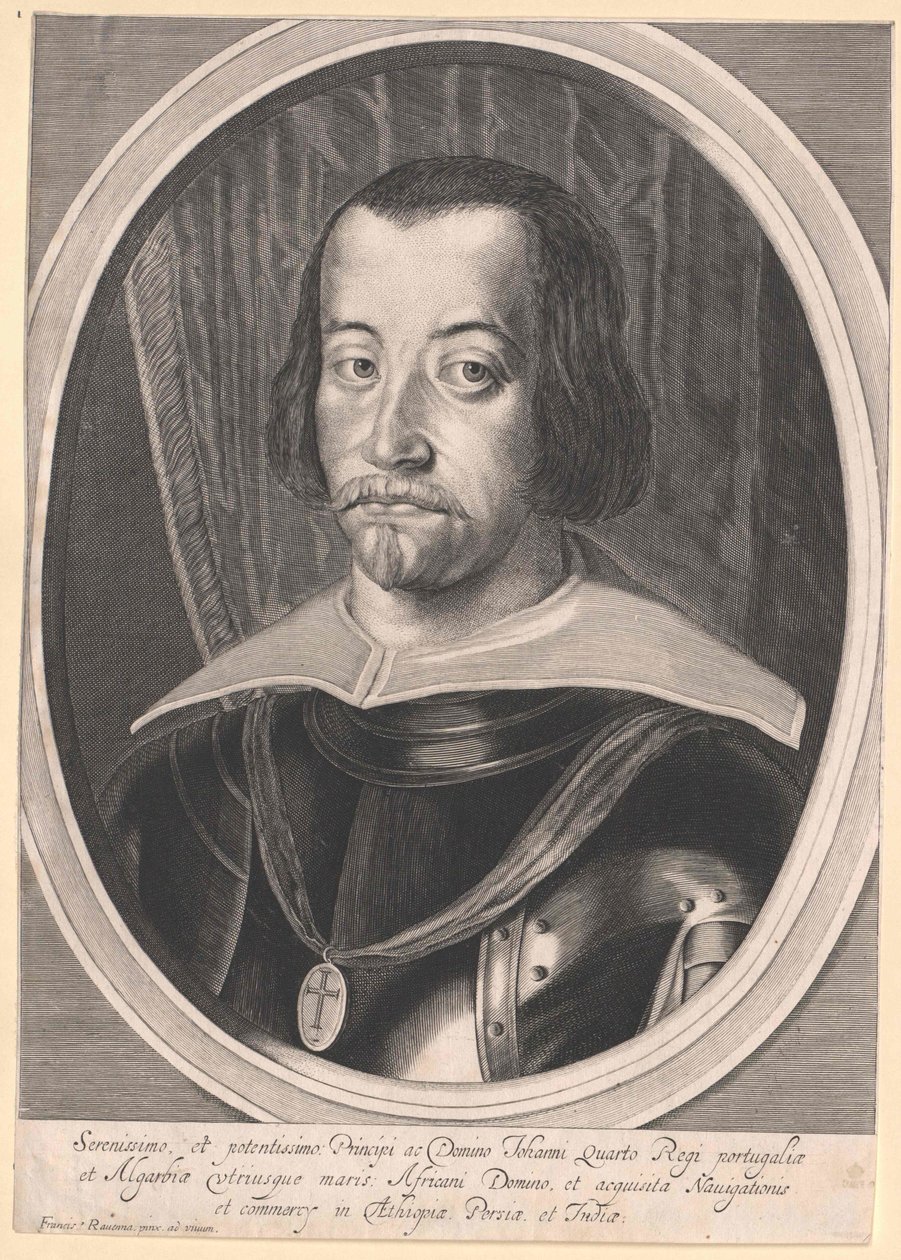 Kung av Portugal Johann IV av Artist Unknown