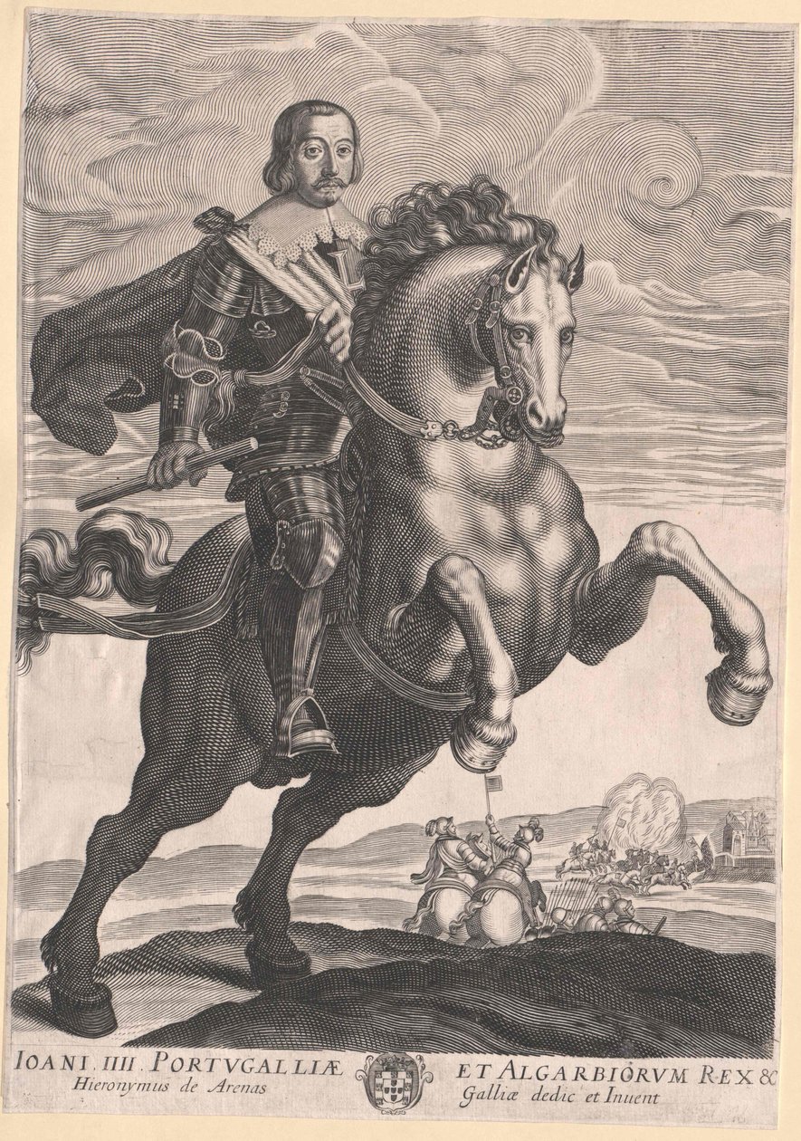 Kung av Portugal Johann IV av Artist Unknown