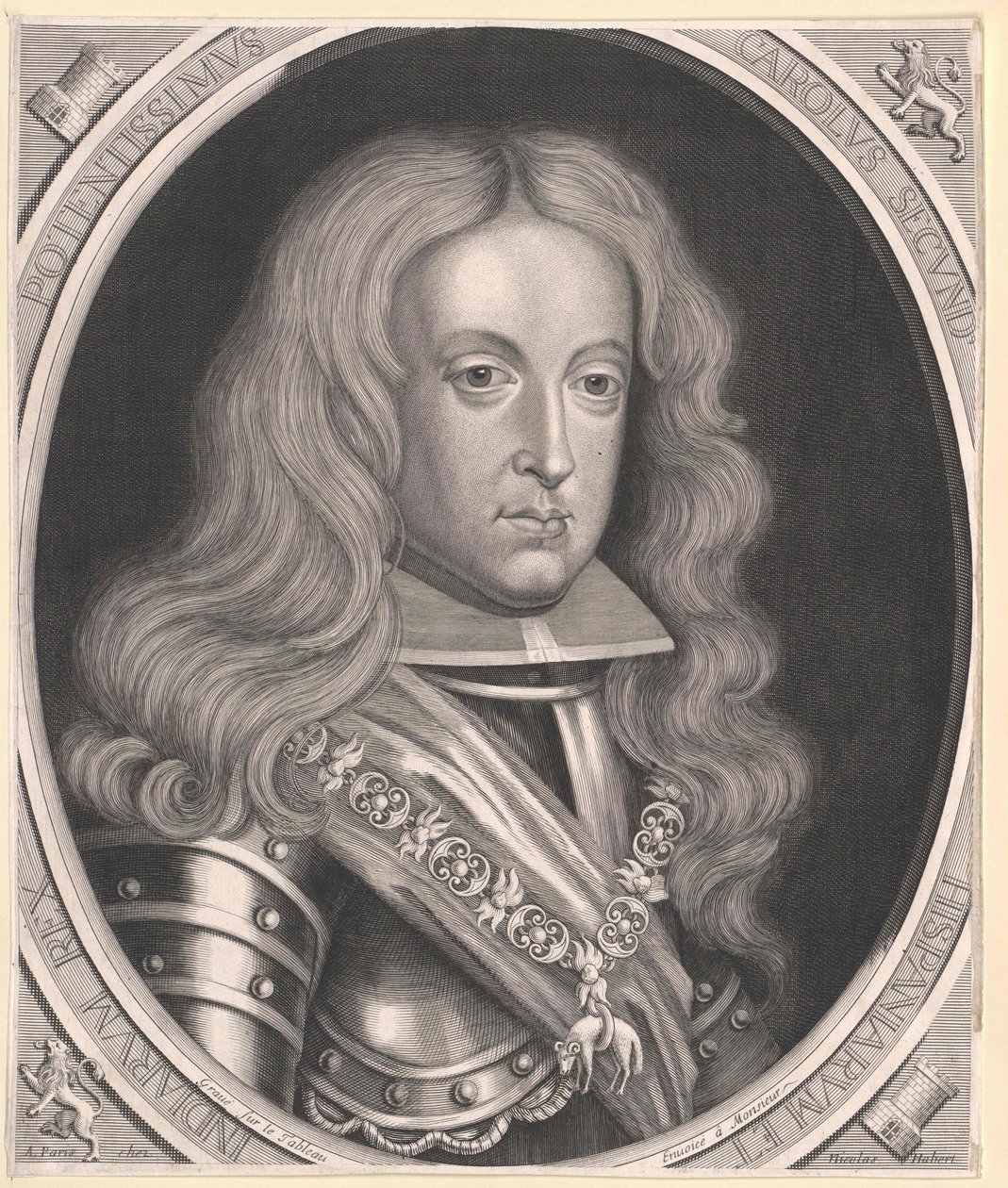 Kung av Spanien Karl II av Artist Unknown
