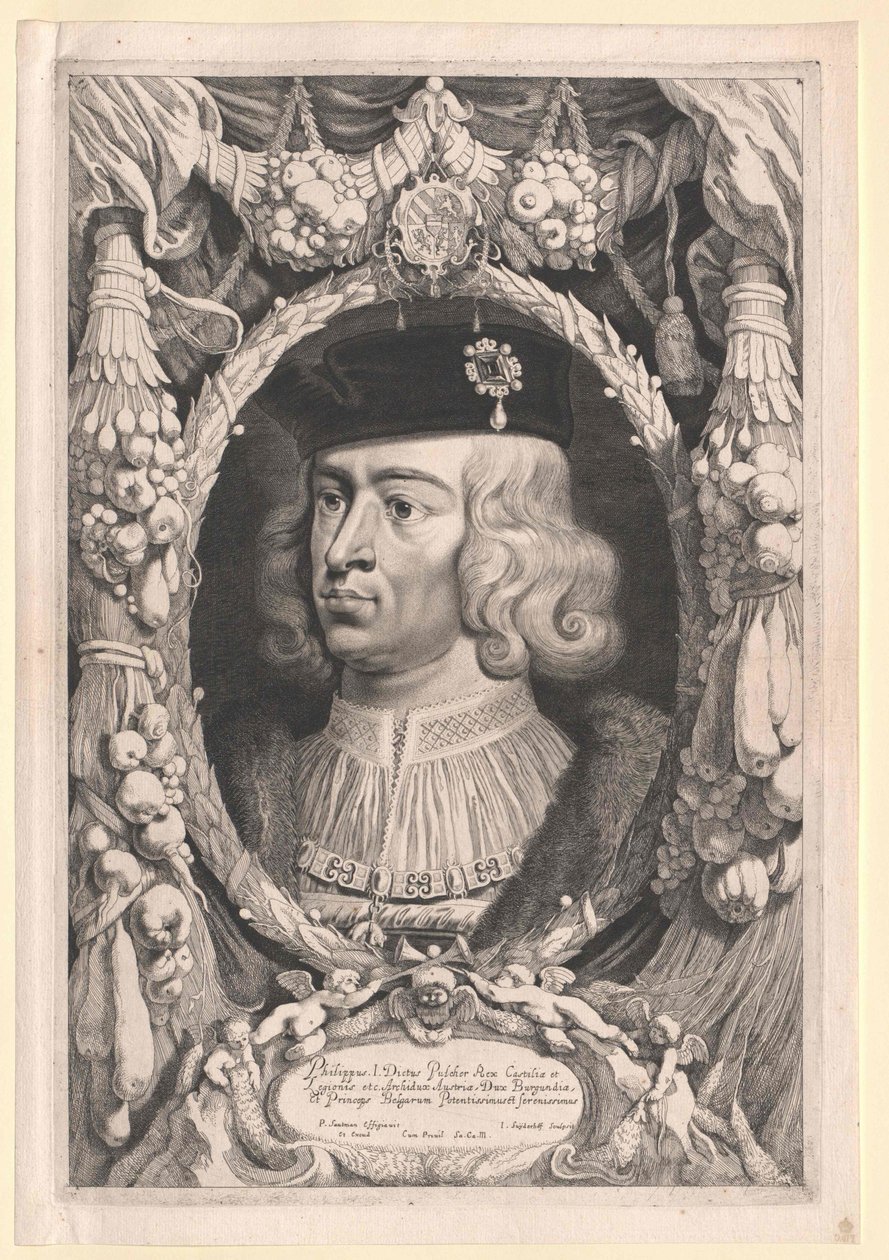 Kung av Spanien Filip I av den sköna av Artist Unknown