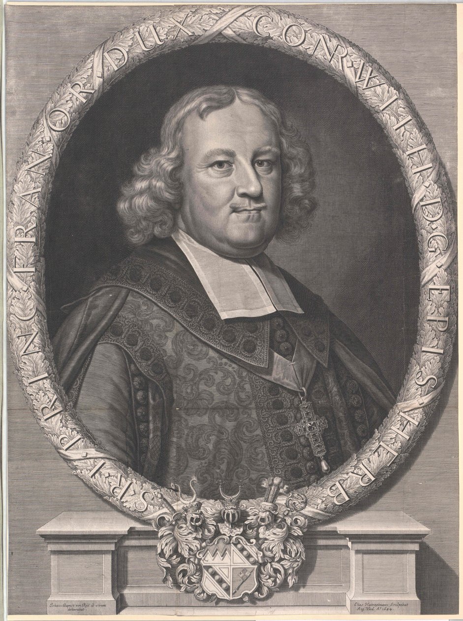 Konrad Wilhelm von Wernau (tryck) av Artist Unknown