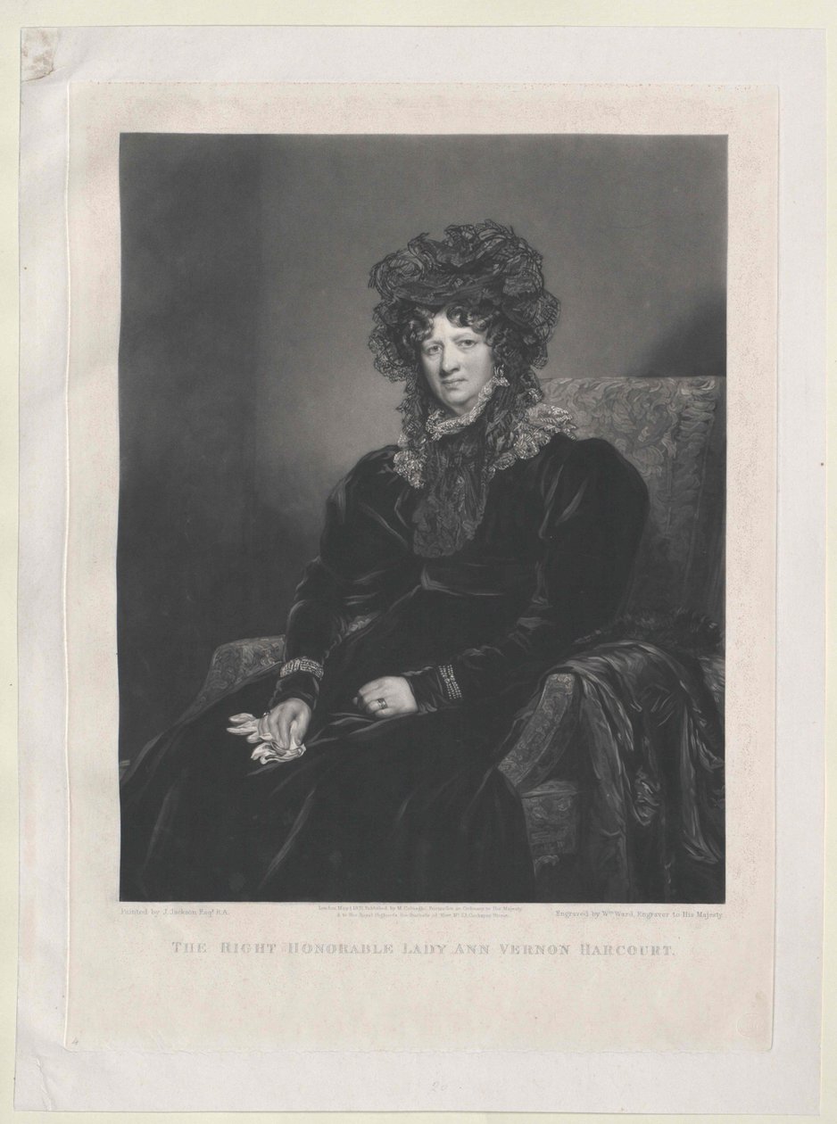 Lady Anne Leveson-Gower av Artist Unknown