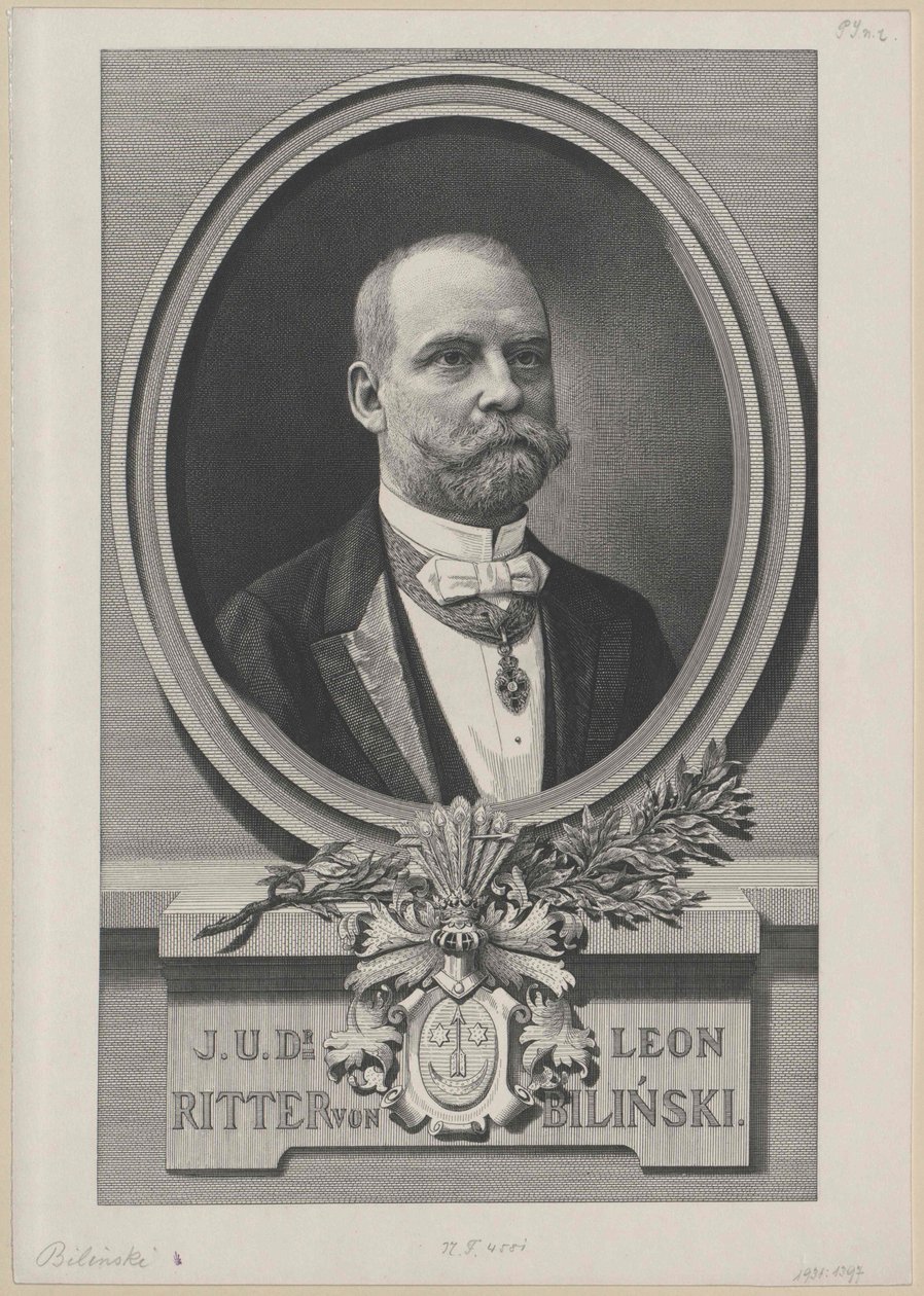 Leon Ritter Bilinski (tryck) av Artist Unknown