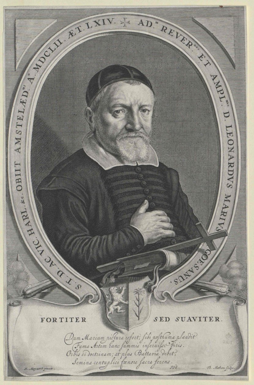 Leonhard Marius (tryck) av Artist Unknown