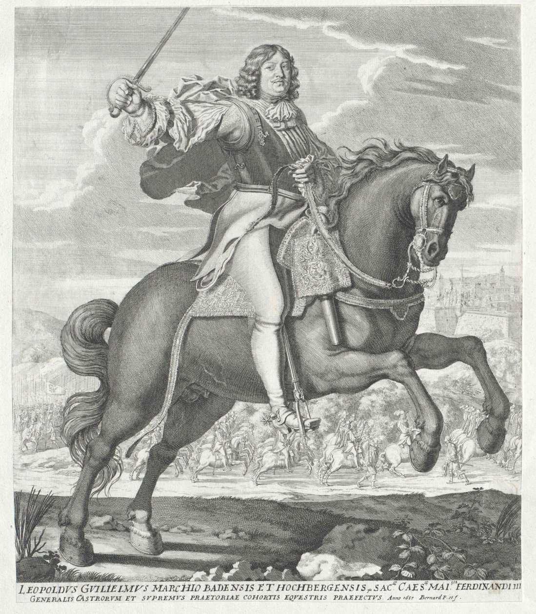 Leopold Wilhelm I of Baden-Baden av Artist Unknown