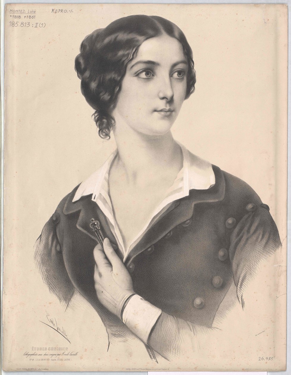 Lola Montez av Artist Unknown