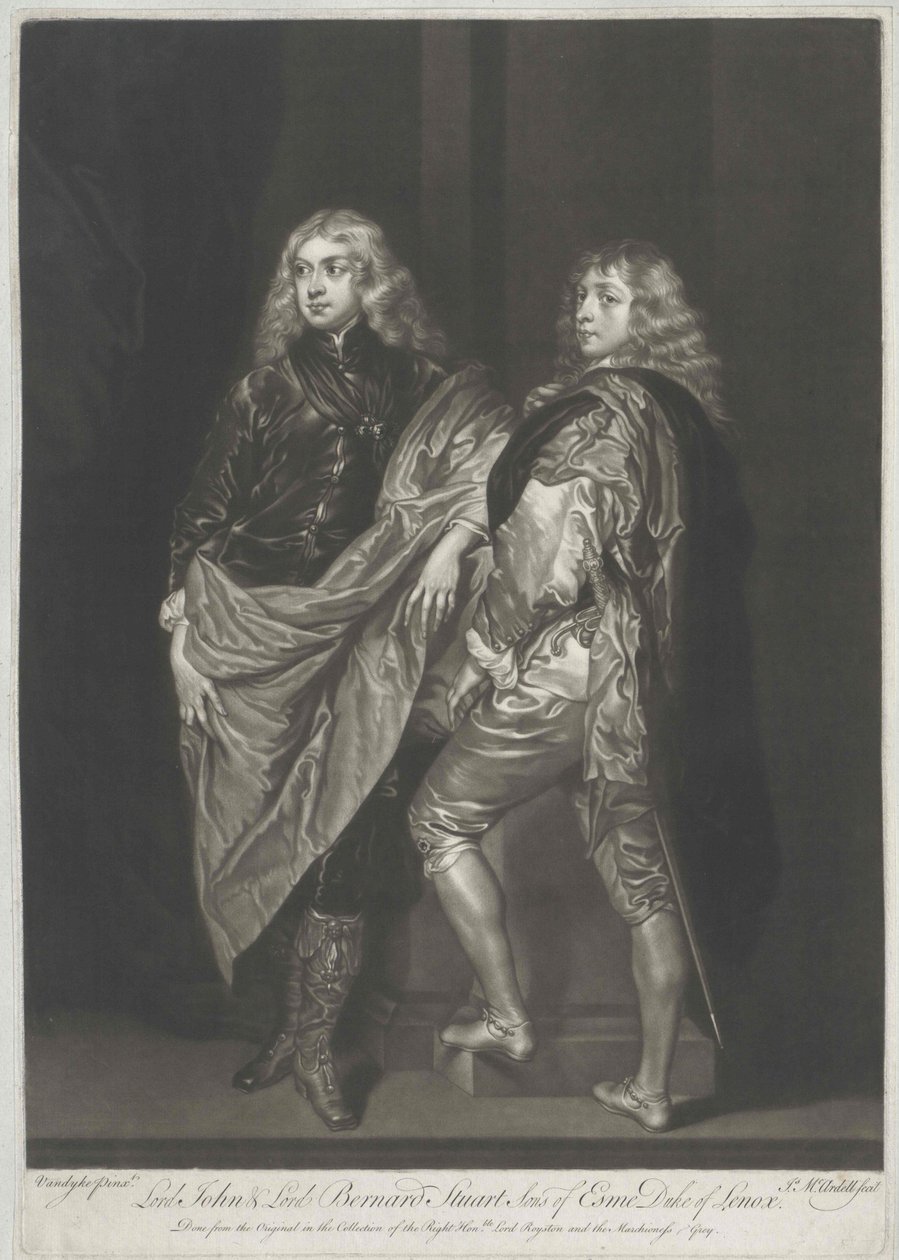 Lord John Stuart av Artist Unknown