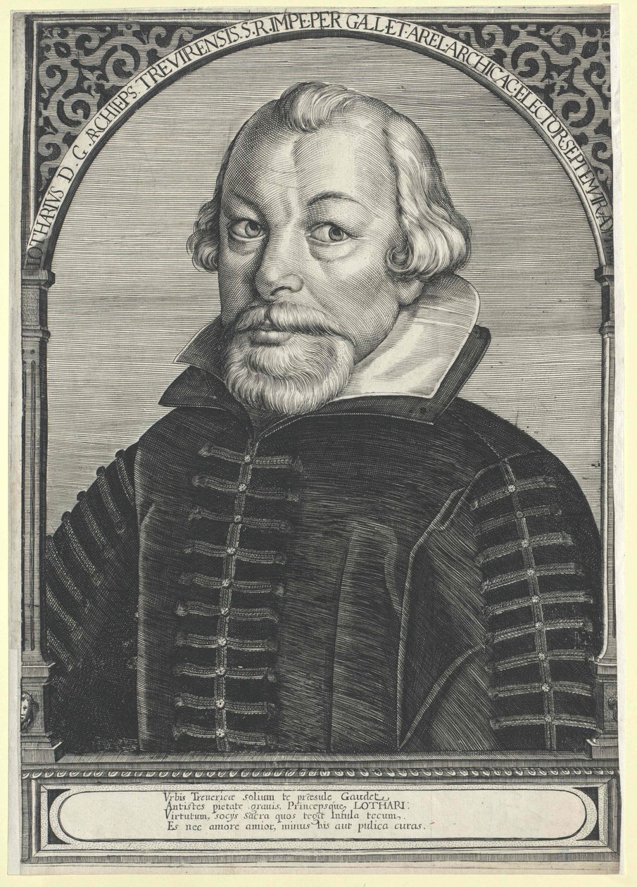 Lothar von Metternich av Artist Unknown