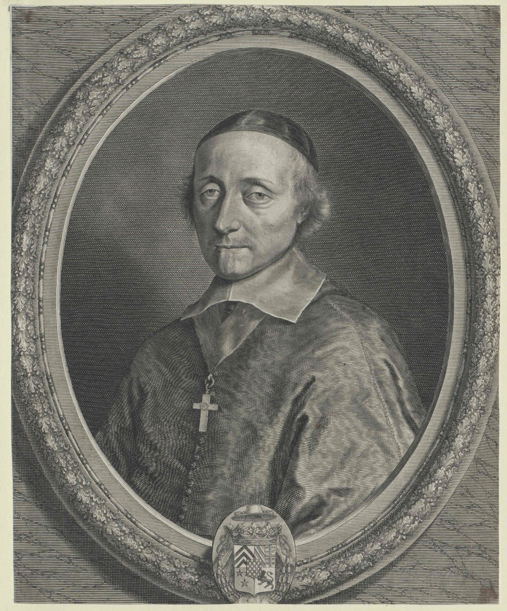 Louis Hercule de Levis de Ventadour (tryck) av Artist Unknown