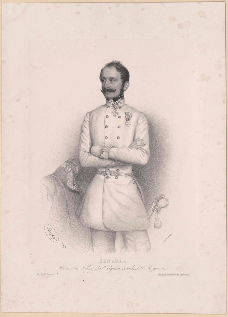 Louis riddare Benedek av Artist Unknown
