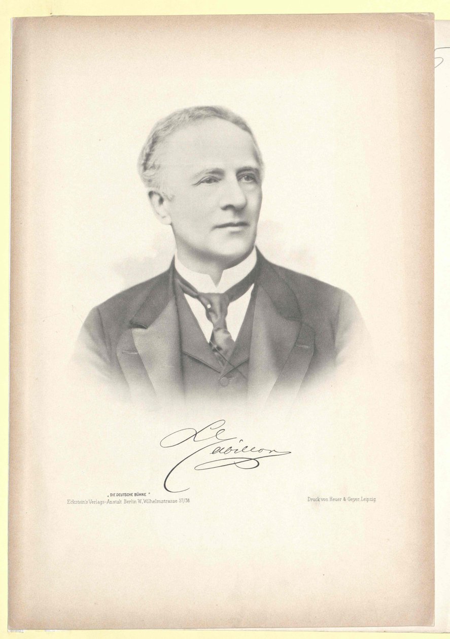 Ludwig Gabillon av Artist Unknown