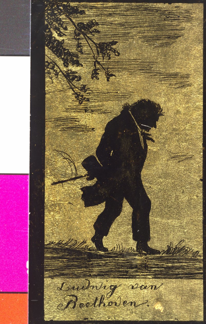 Ludwig van Beethoven av Artist Unknown