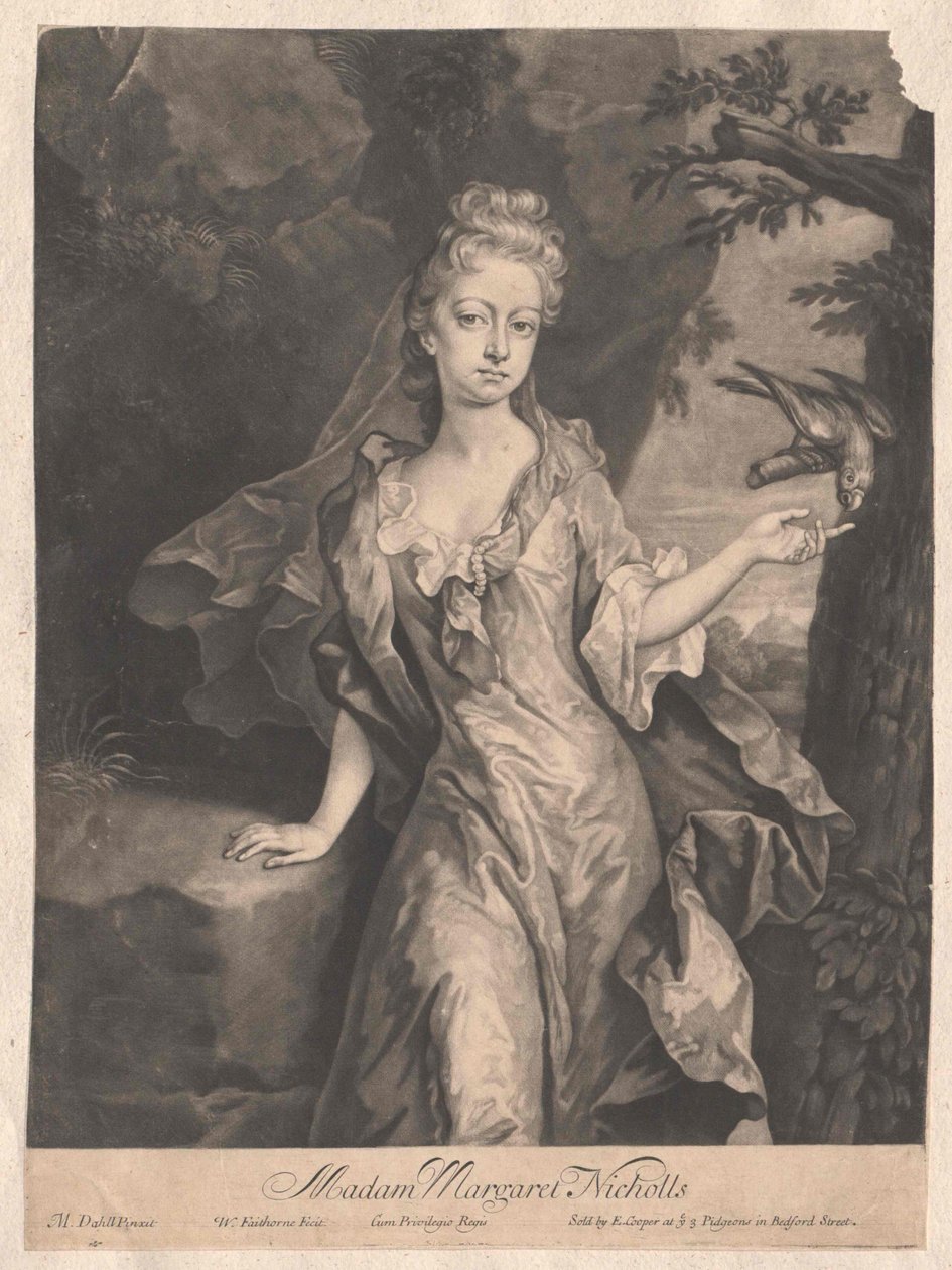 Margaret Nicholls av Artist Unknown