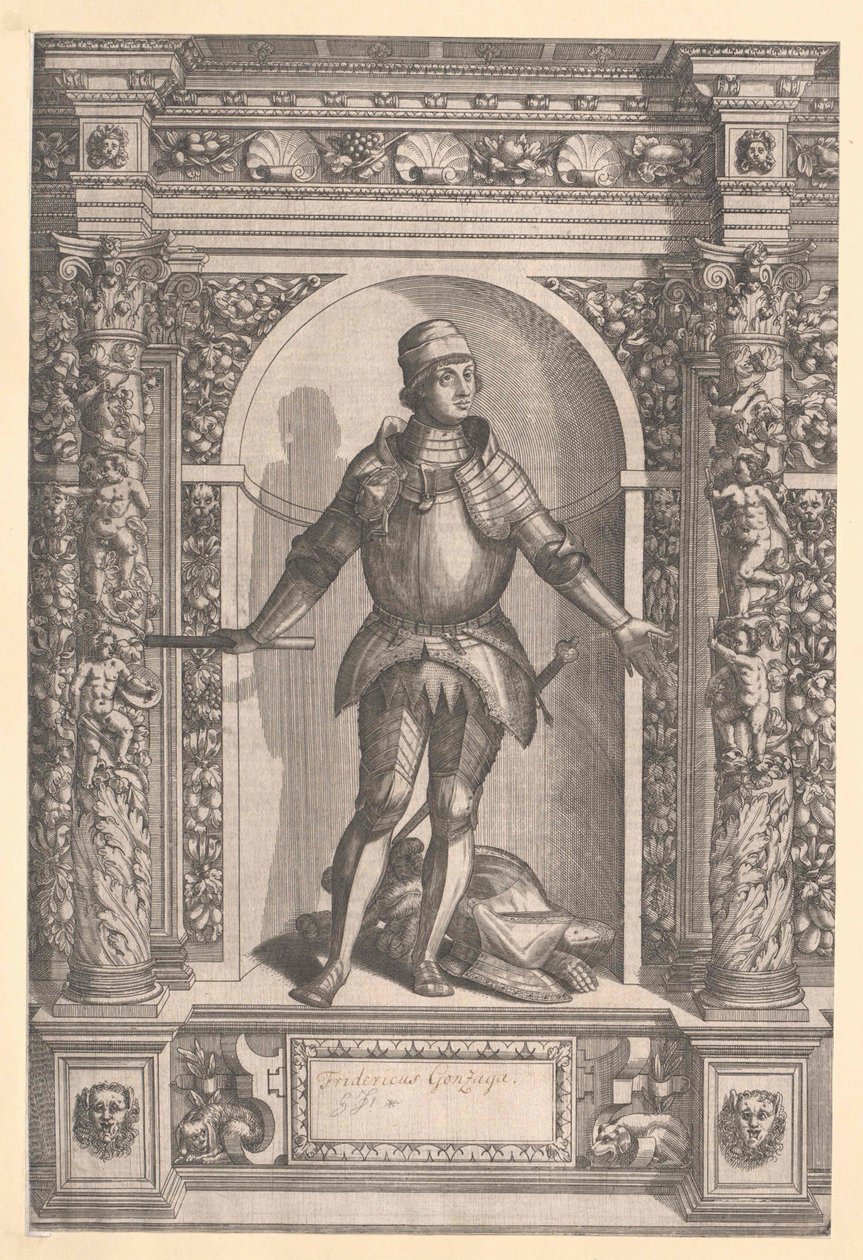 Markgreve av Mantua Fredrik I Gonzaga av Artist Unknown