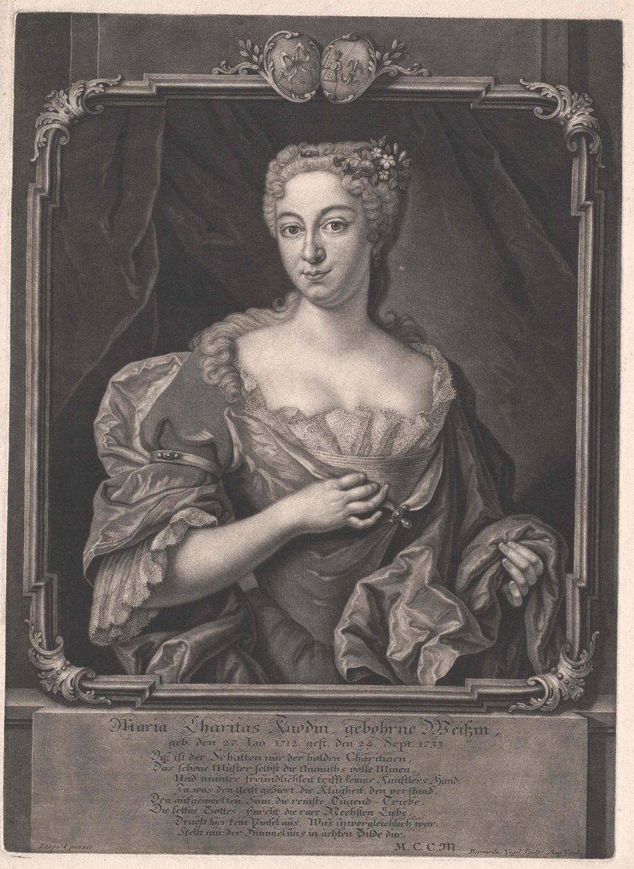 Maria Charitas Weiss av Artist Unknown