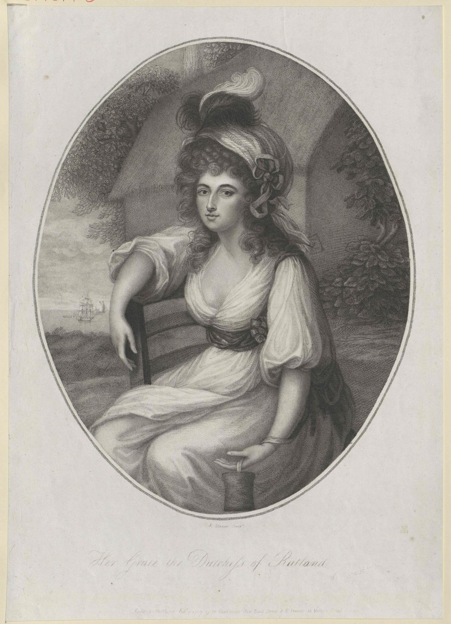 Mary Isabella Lady Somerset av Artist Unknown
