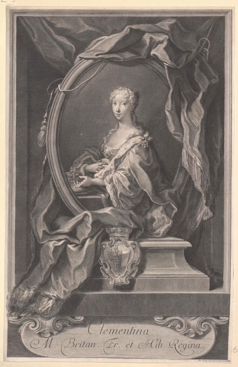 Maria Clementine Sobieska av Artist Unknown
